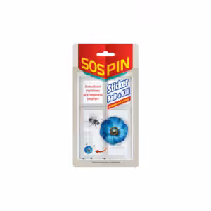 Sospin Sticker Bait & Kill Αυτοκόλλητο Παραθύρου με Εντομοκτόνο για Μύγες