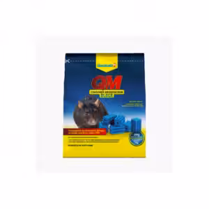 QM Brodifacoum Block 200g – Τρωκτικοκτόνο Κέρινο Δόλωμα για Ποντίκια & Αρουραίους